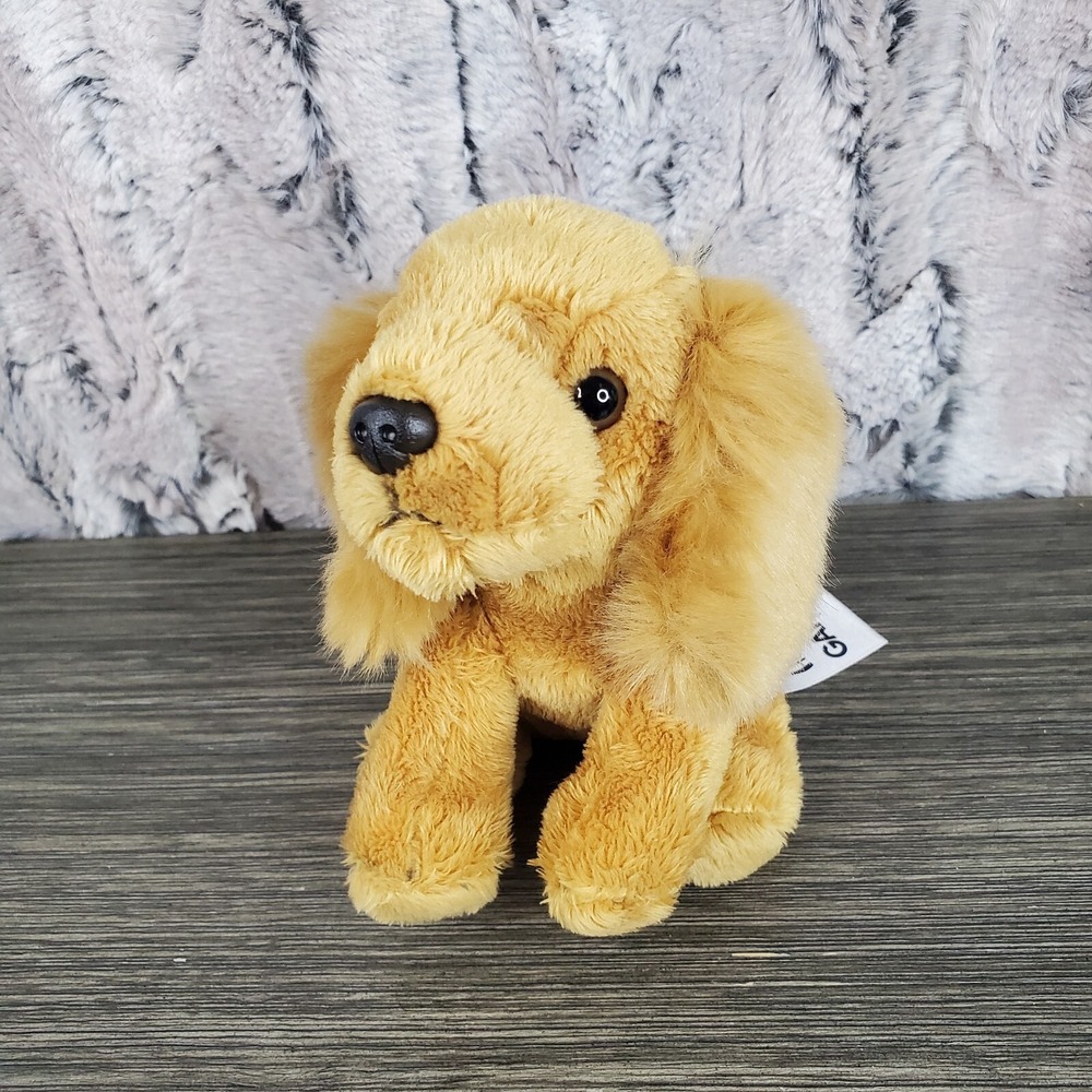 GANZ Tiny Golden Retriever Mini 5" Plush Brown Puppy Dog Stuffed Animal
